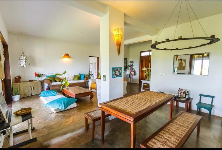 Bed and Breakfast Espelho Bahia Blue House Praia do Espelho Esterno foto
