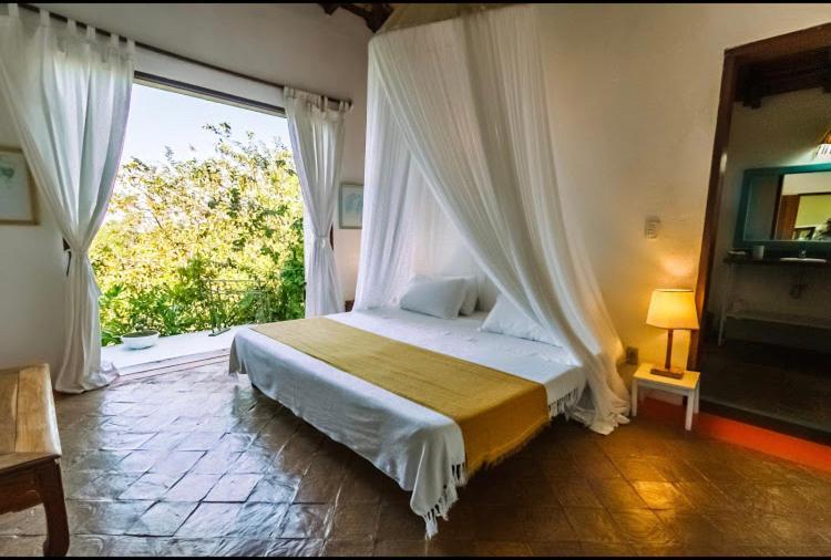 Bed and Breakfast Espelho Bahia Blue House Praia do Espelho Esterno foto