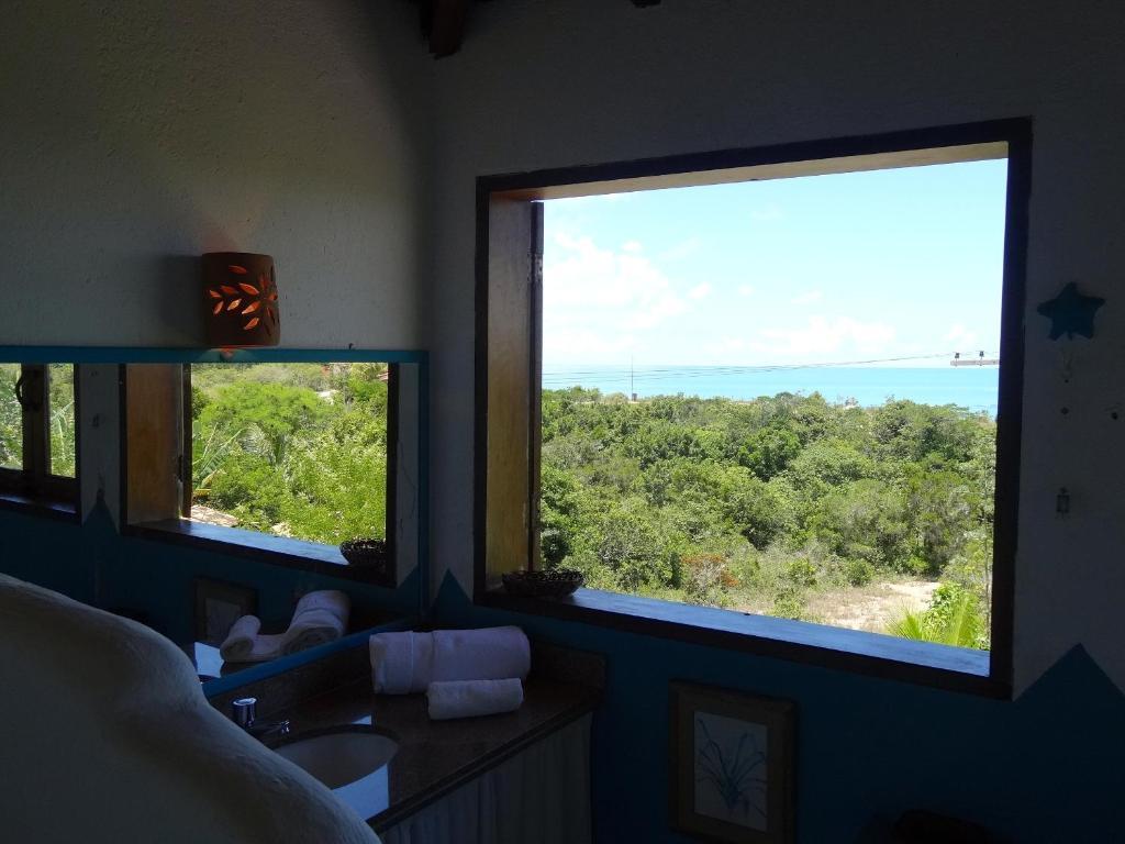 Bed and Breakfast Espelho Bahia Blue House Praia do Espelho Camera foto