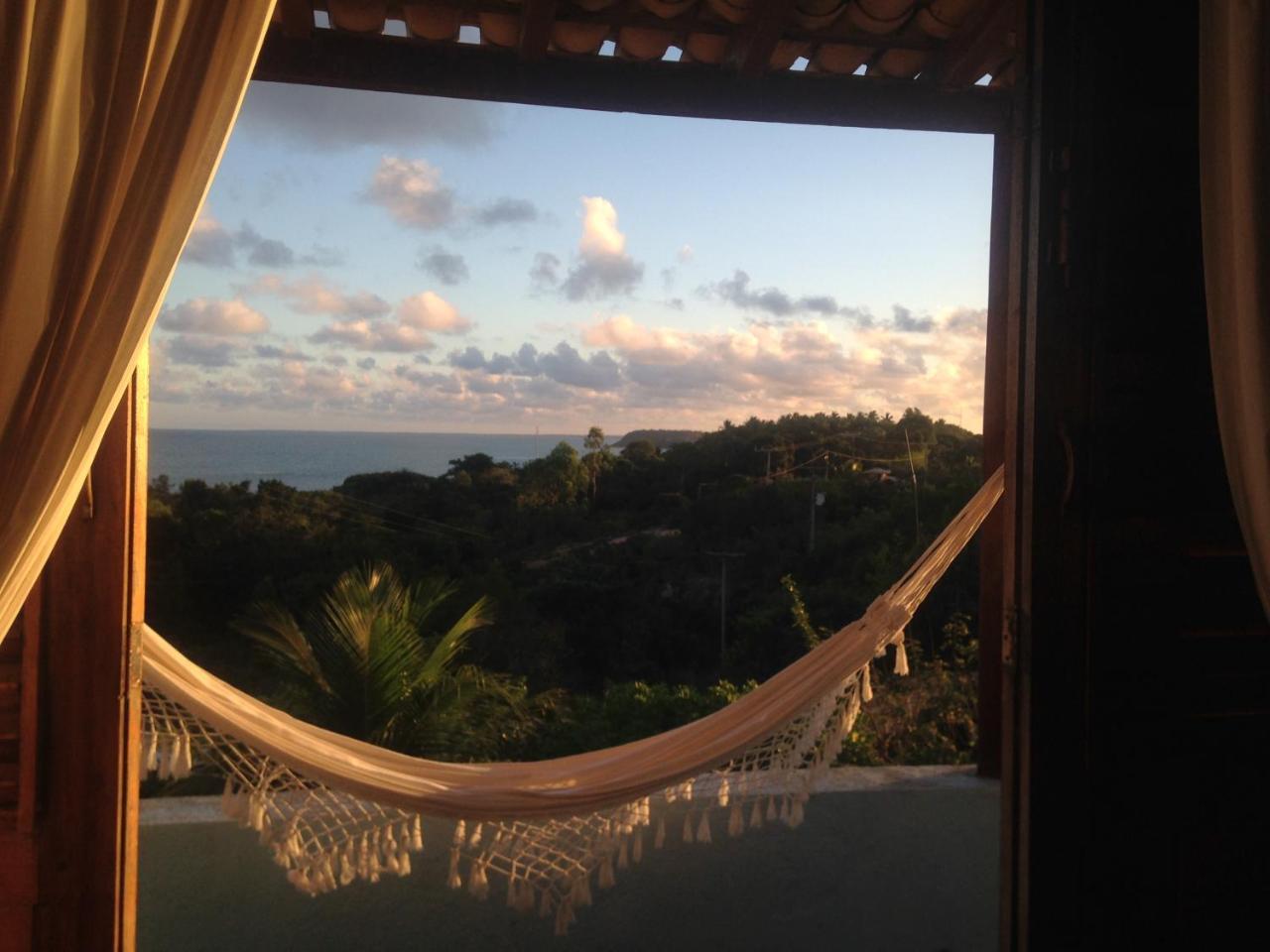 Bed and Breakfast Espelho Bahia Blue House Praia do Espelho Esterno foto