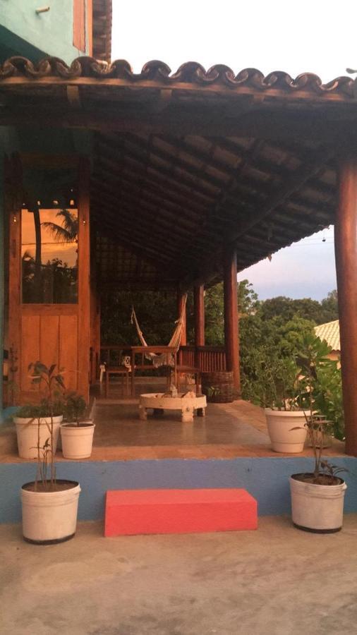 Bed and Breakfast Espelho Bahia Blue House Praia do Espelho Esterno foto